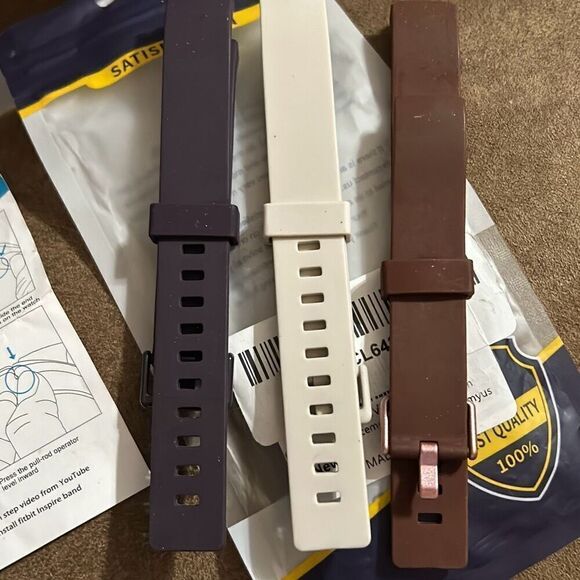 3 Pack Replacement Bands Compatible for Fitbit Inspire HR/Fitbit Inspire/Fitbit - Picture 2 of 8